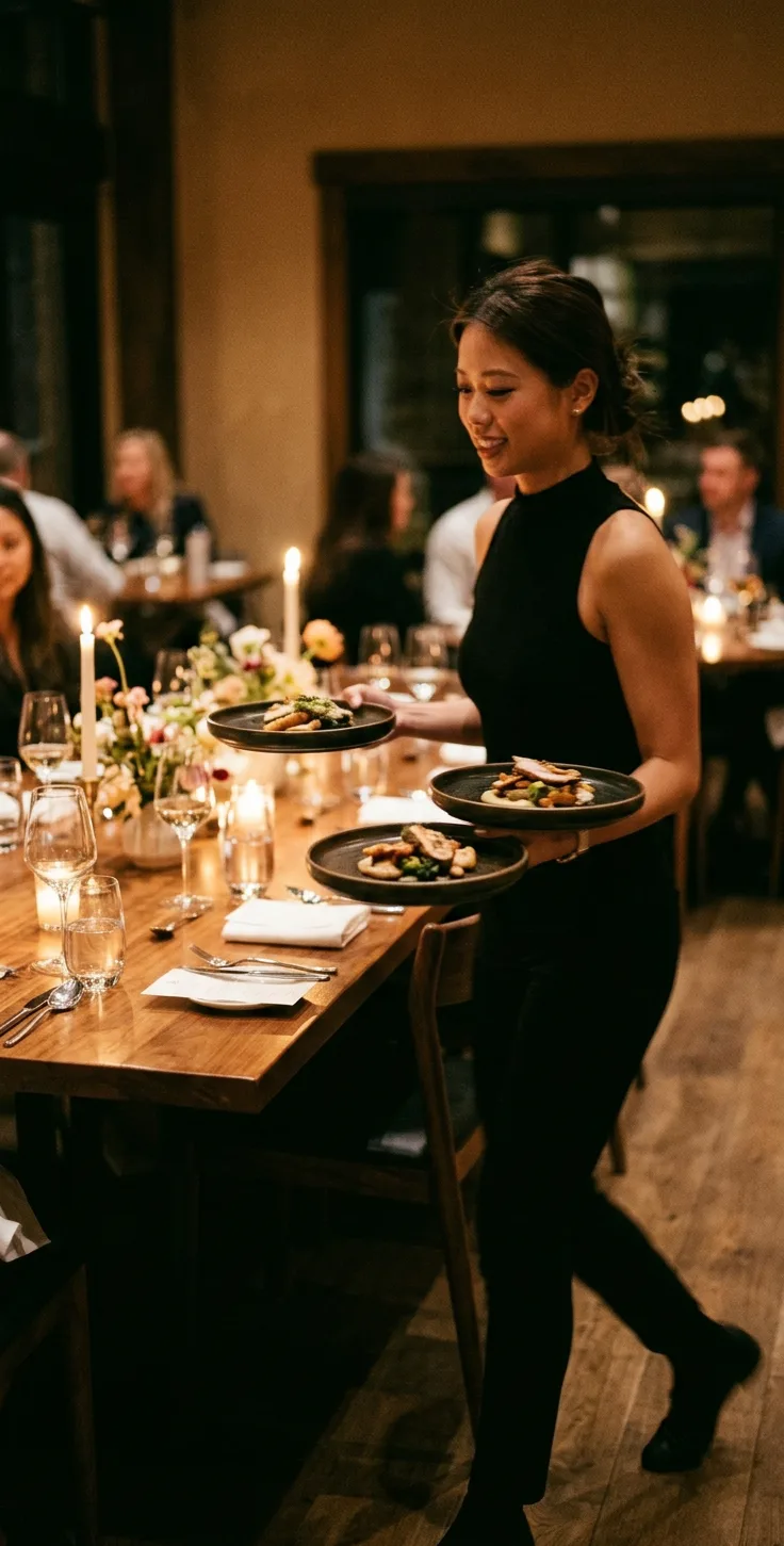 Chef Elie serving a romantic private dinner at home — The Elie Experience