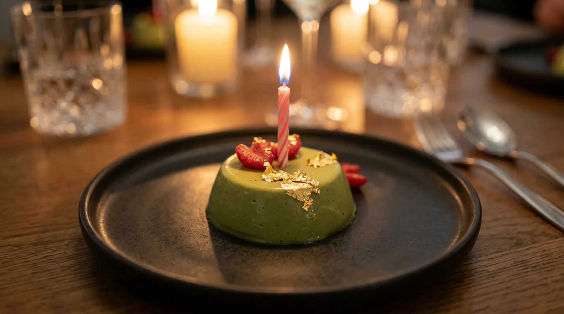 Détail de présentation culinaire — expérience Elieatable
