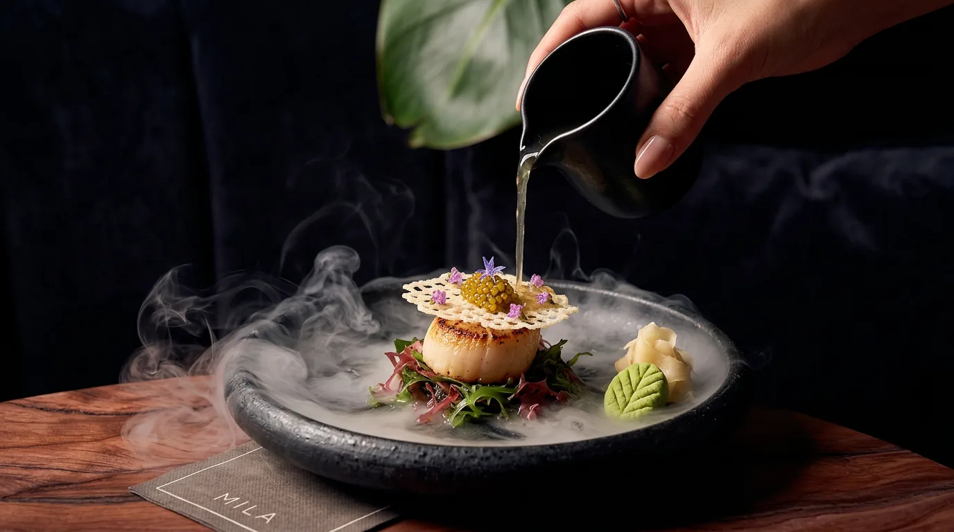 Dressage fusion asiatique raffiné — Elieatable